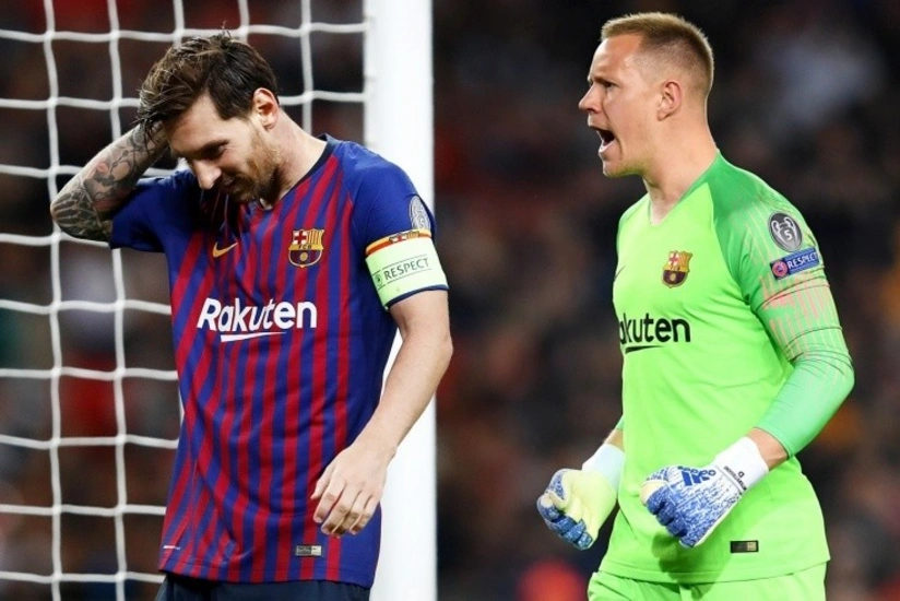 В “Барселоне” очередной конфликт, Месси поссорился с Тер Штегеном