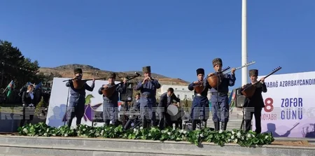 Zəfər Günü Tovuz və Gədəbəydə də qeyd olunub