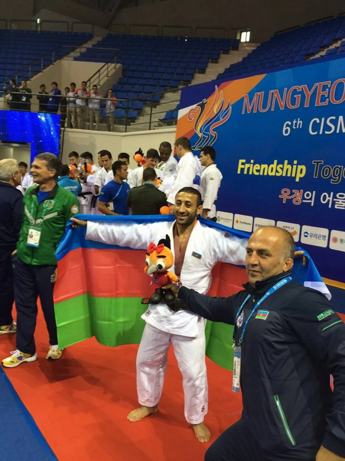 Azərbaycan cüdoçuları Hərbçilərin Ümumdünya Oyunlarına medalla başlayıb - FOTO