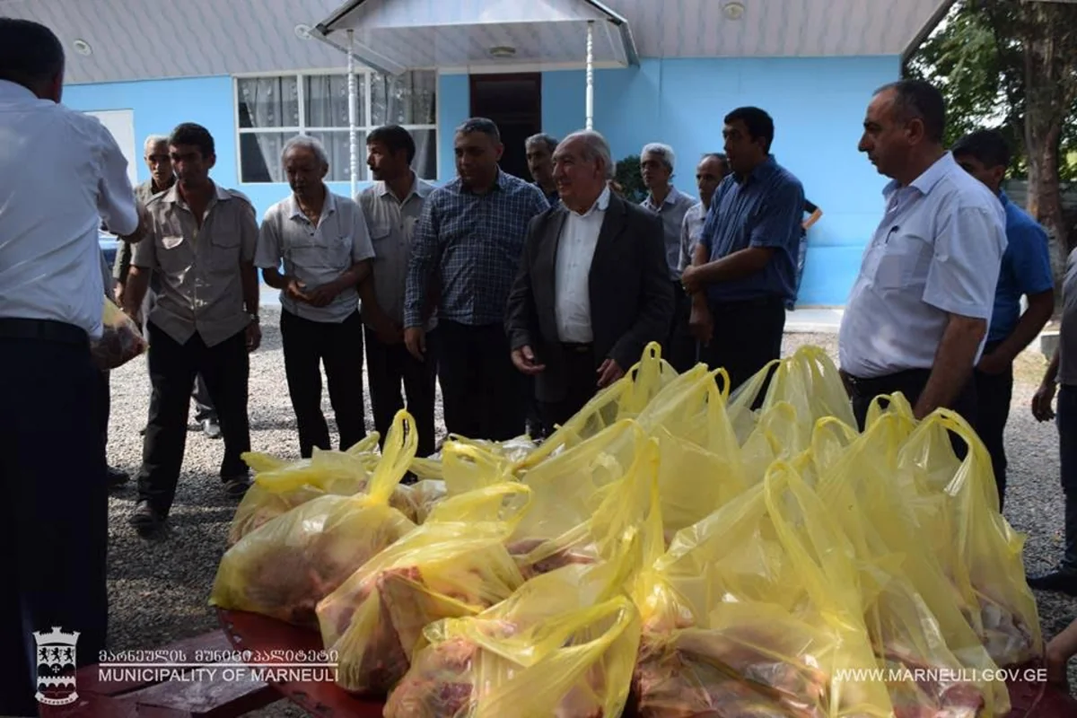 Marneuli rayonunda Qurban bayramı qeyd olunub - FOTO