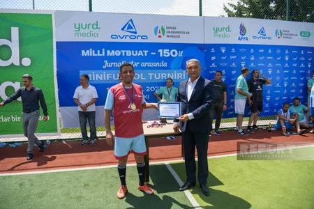 Milli Mətbuat - 150 minifutbol turnirinin qalibi müəyyənləşib