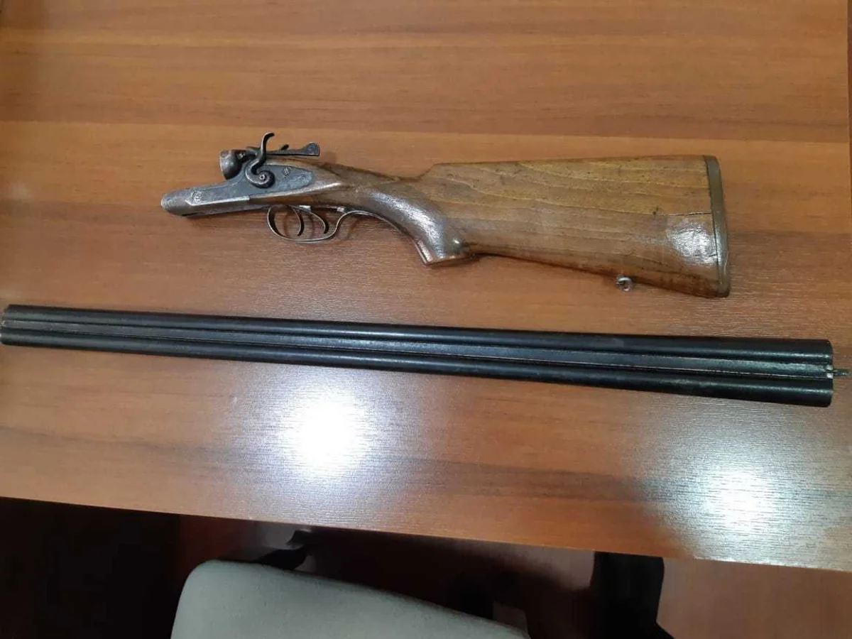 Mingəçevir sakinindən silah götürüldü