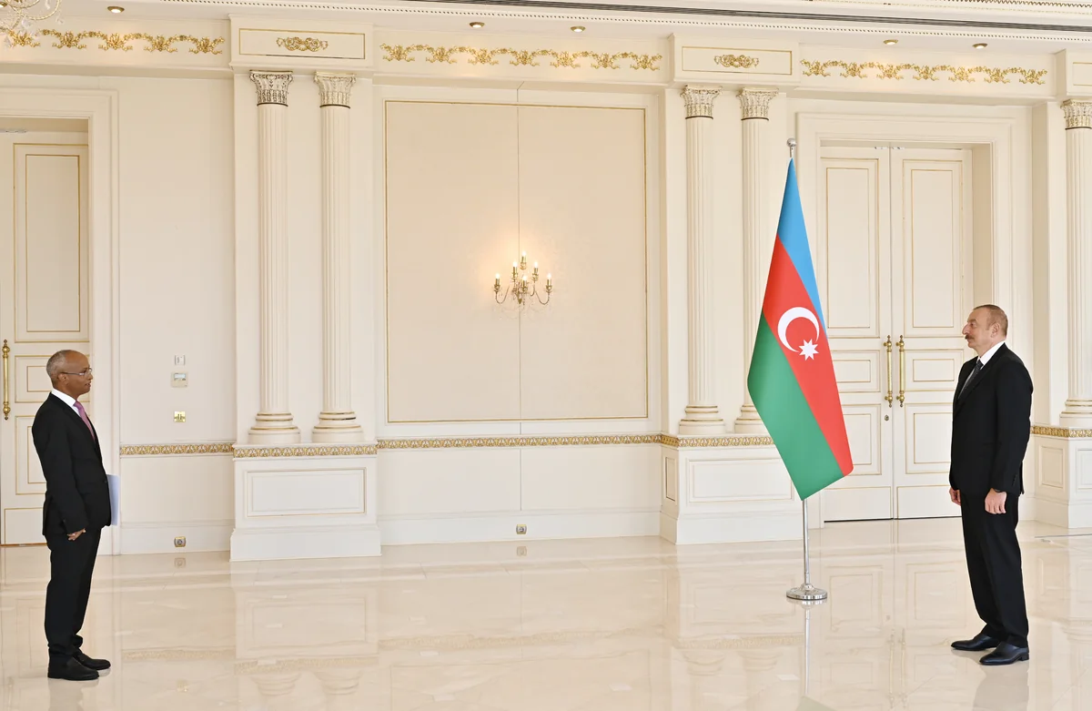 President receives credentials of incoming ambassador of Ethiopia