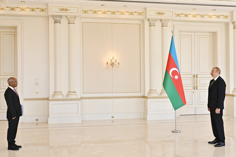 President receives credentials of incoming ambassador of Ethiopia