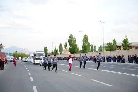 Naxçıvanda Alov festivalı keçirilib
