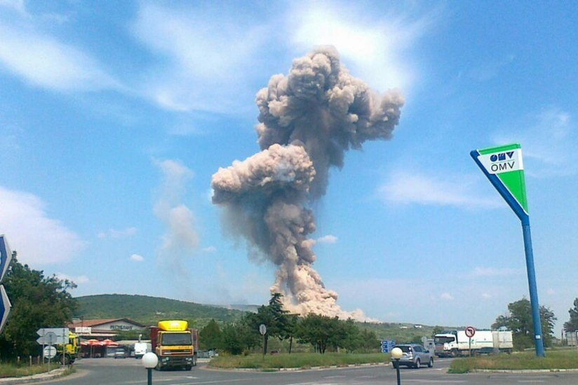 Explosion breaks out at ammunition depot in Bulgaria
