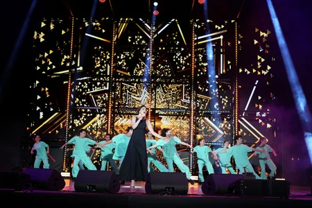 Heydər Əliyev Mərkəzinin parkında Milli Qurtuluş Gününə həsr olunan konsert keçirilib