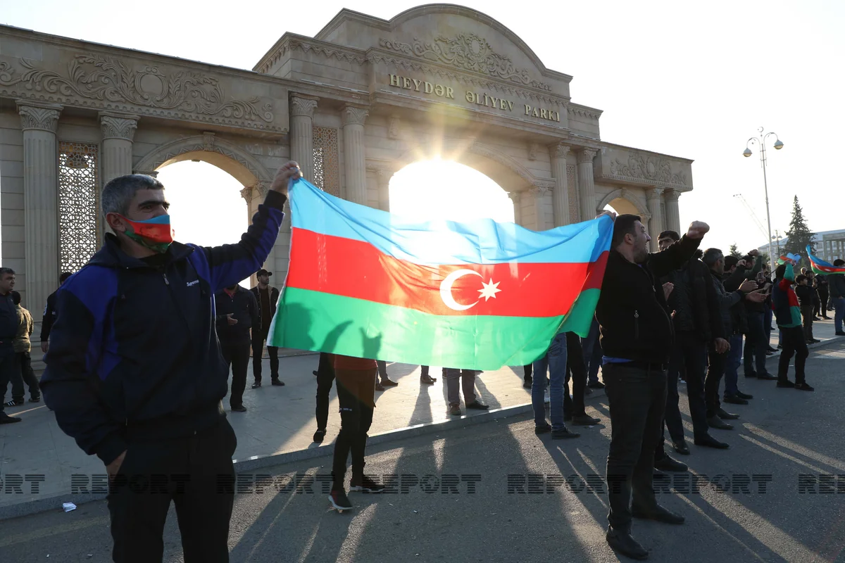 Bərdədə Azərbaycan Ordusunun Qarabağ zəfəri qeyd olunur