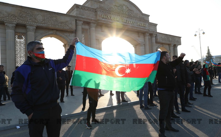 Bərdədə Azərbaycan Ordusunun Qarabağ zəfəri qeyd olunur