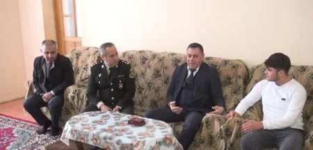 Culfada şəhid ailələrinə ordenlər təqdim olunub