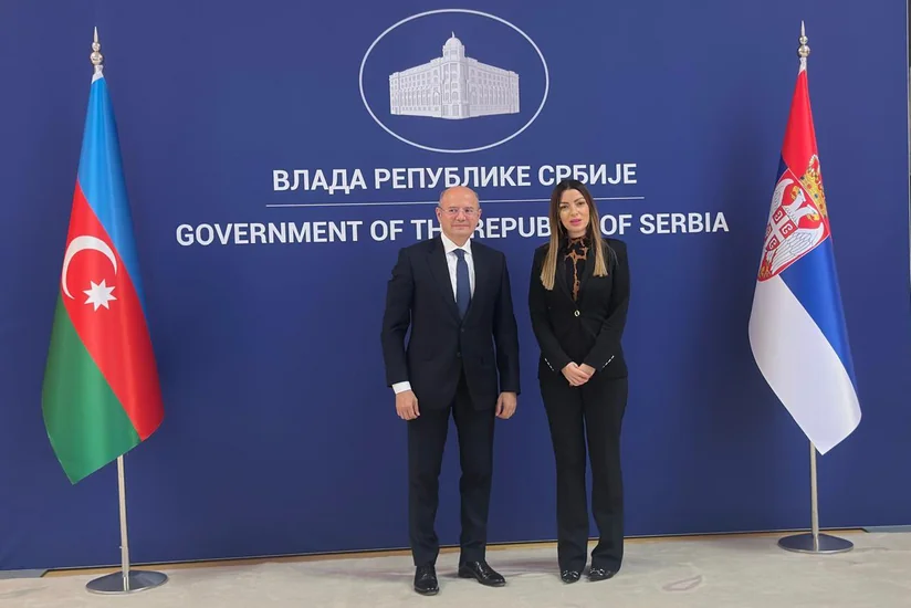 Serbiyanın “Xəzər-Qara dəniz-Avropa Yaşıl Enerji Dəhlizi”nə qoşulması müzakirə edilib