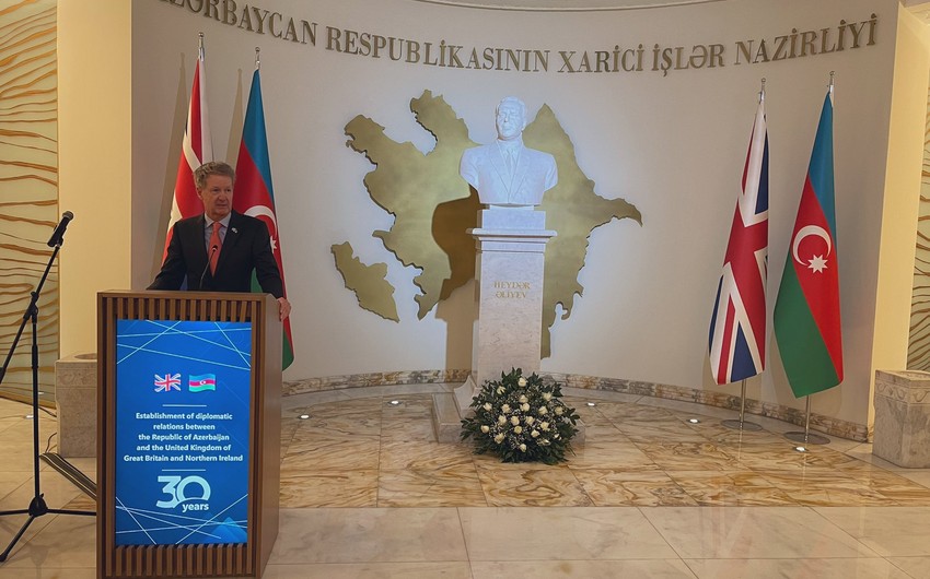 Azərbaycan-Britaniya diplomatik əlaqələrinin 30 illiyi ilə bağlı tədbir keçirilib