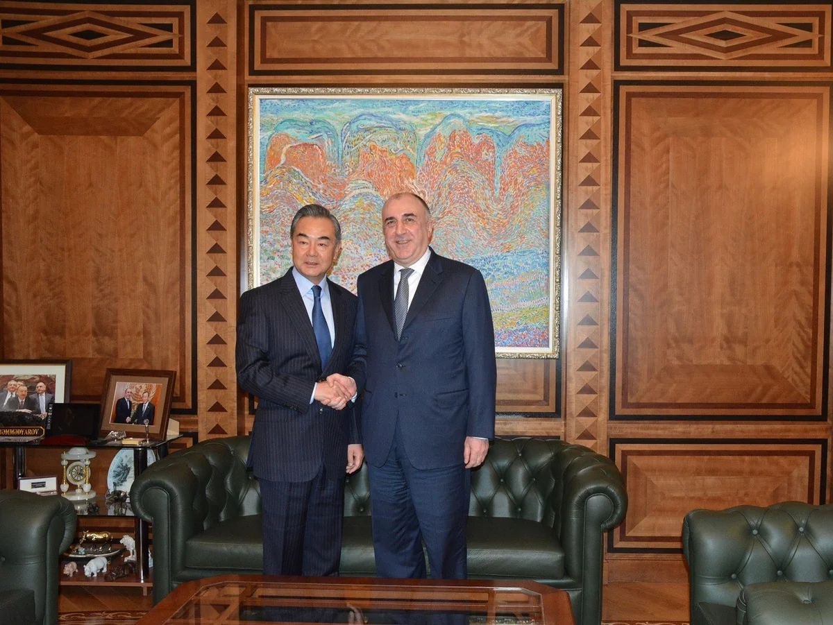 Azerbaijani Foreign Minister meets his Chinese counterpart