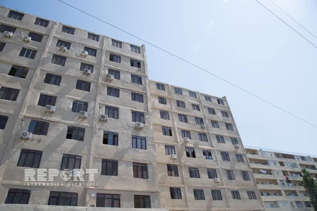 Xətai rayonunda yanan binanın bütün sakinləri evlərinə köçüb - FOTO