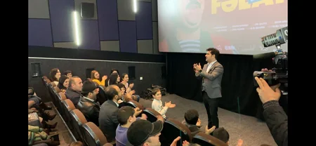 Fəlakət komediyasının Şəki və Mingəçevirdə təqdimatı keçirilib - VİDEO