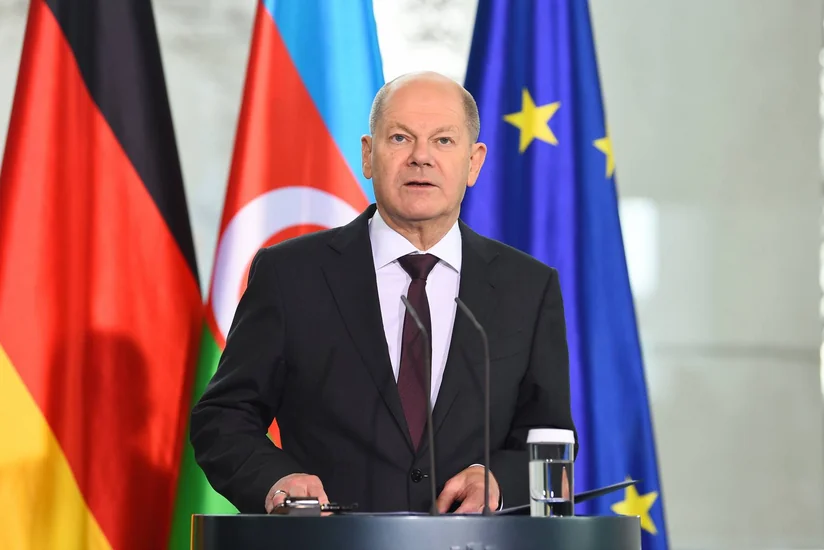 Kansler: “Ukrayna müharibəsi uzun müddət davam edəcək”
