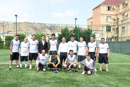 BŞİH və RİİB əməkdaşları arasında minifutbol üzrə yoldaşlıq görüşü olub