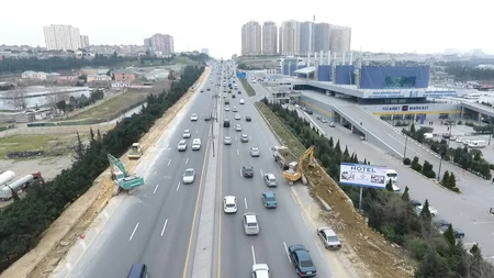 Avtovağzalın qarşısından keçən magistral yol genişləndiriləcək