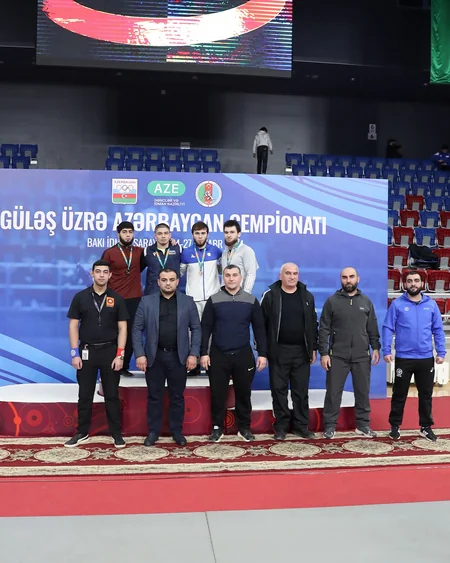Azərbaycan çempionatı: Yunan-Roma güləşi üzrə mübarizəyə yekun vurulub