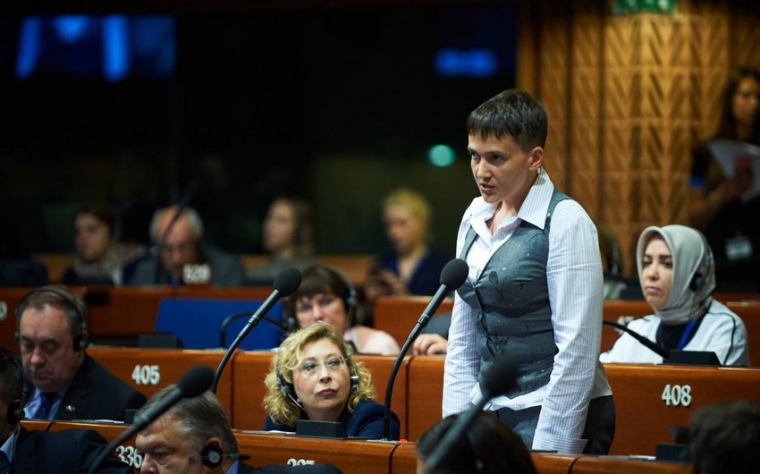 Nadejda Savçenko aclıq aksiyasına başlayıb
