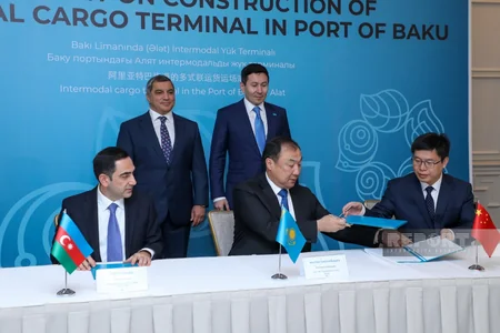 Azerbaijan, Kazakhstan, China establish joint venture