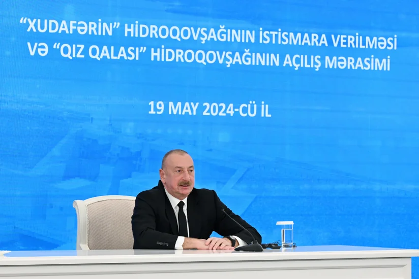 Dövlət başçısı: İranın Azərbaycanla Ermənistan arasında sülh sazişi məsələsinə dair dəstəyini alqışlayırıq