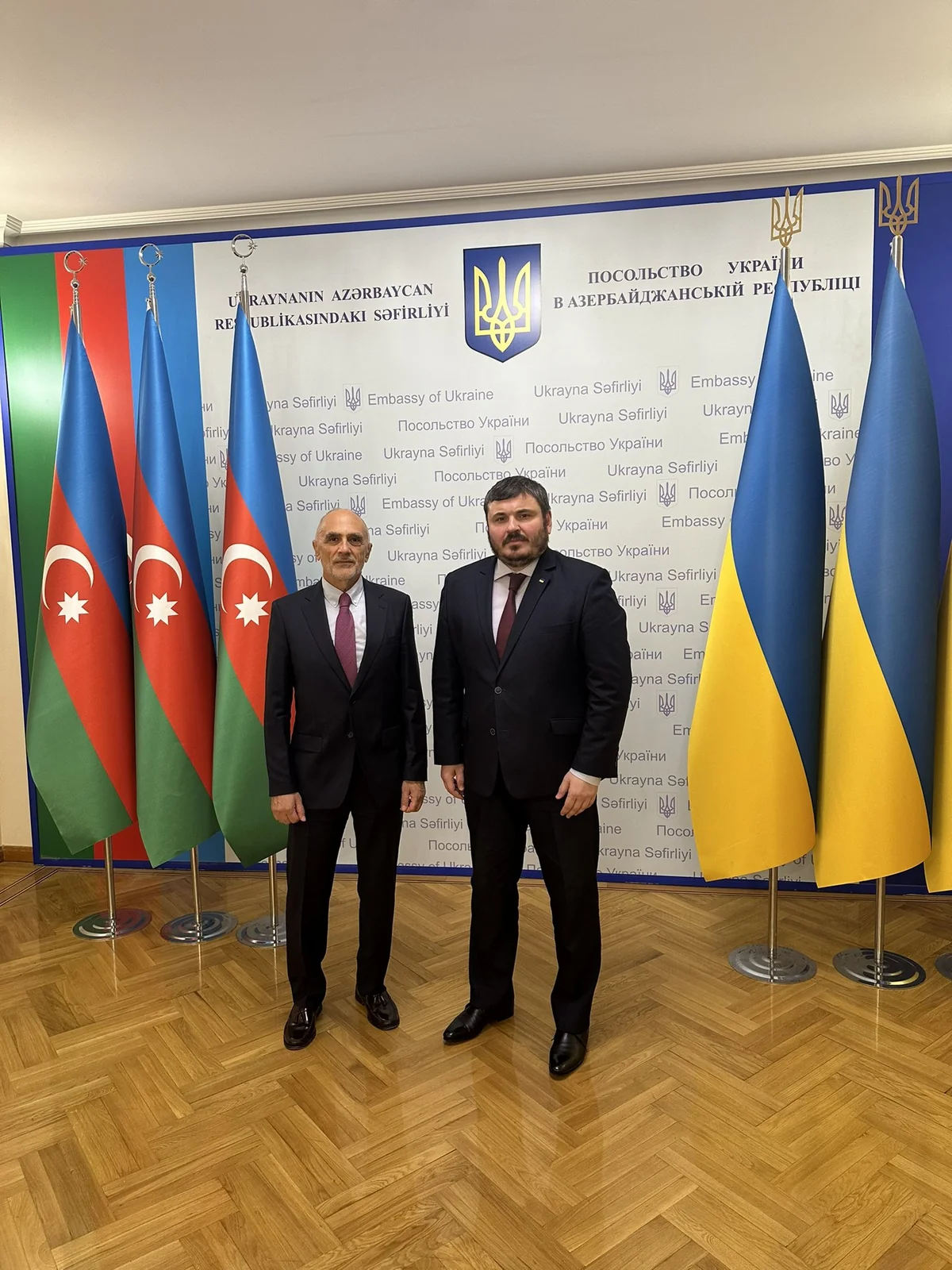 Ukrayna səfiri GUAM-ın baş katibi ilə görüşüb