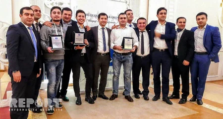 Reportun əməkdaşı Hüquqşünaslar Qrupu tərəfindən mükafatlandırılıb - FOTO