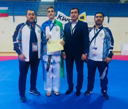 Azərbaycan taekvondoçusu Avropa çempionu olub