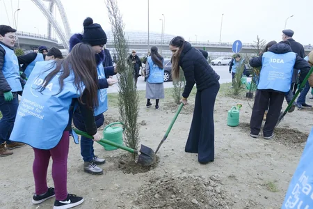 63 trees planted to commemorate 63 children killed in Khojaly genocide