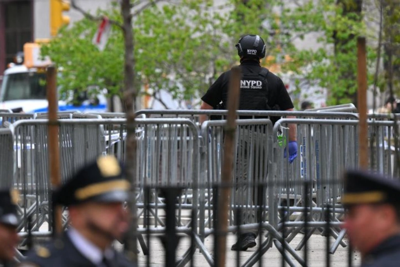 Unidentified man attempts suicide outside courthouse where Trump trial is underway