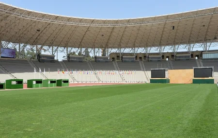 ​Prezident İlham Əliyev Tofiq Bəhramov adına Respublika Stadionunda yaradılan şəraitlə tanış olub