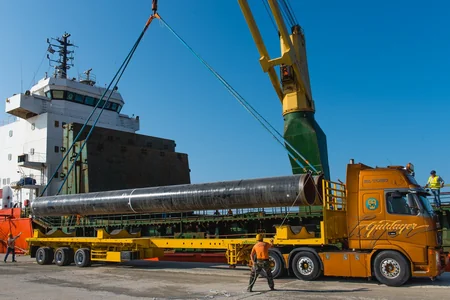 14,000 TAP line pipes reached Greece and Albania