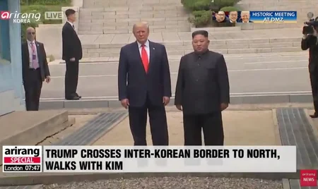 ABŞ və KXDR liderləri arasında görüş başlayıb - CANLI YAYIM - YENİLƏNİB-2