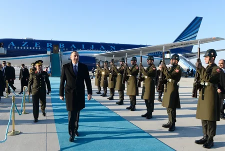 Azərbaycan Prezidenti Türkiyəyə rəsmi səfərə gedib