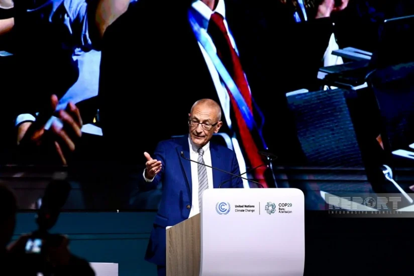Con Podesta: ABŞ iqlim dəyişikliyi ilə mübarizə və davamlı gələcəyin təmin edilməsinə sadiqdir