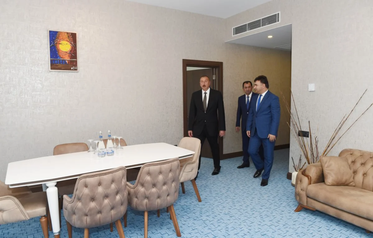 Lənkəranda “Xəzər Palace” otel kompleksi istifadəyə verilib