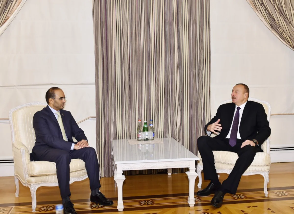 Prezident İlham Əliyev Dubay Ticarət Palatasının sədrini qəbul edib - ƏLAVƏ OLUNUB
