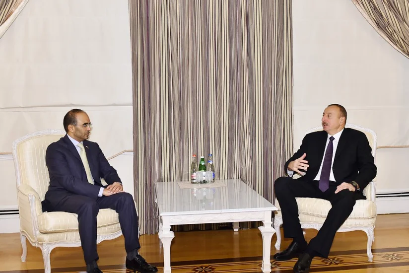 President Ilham Aliyev received Chairman of Dubai Chamber of Commerce and Industry - UPDATED