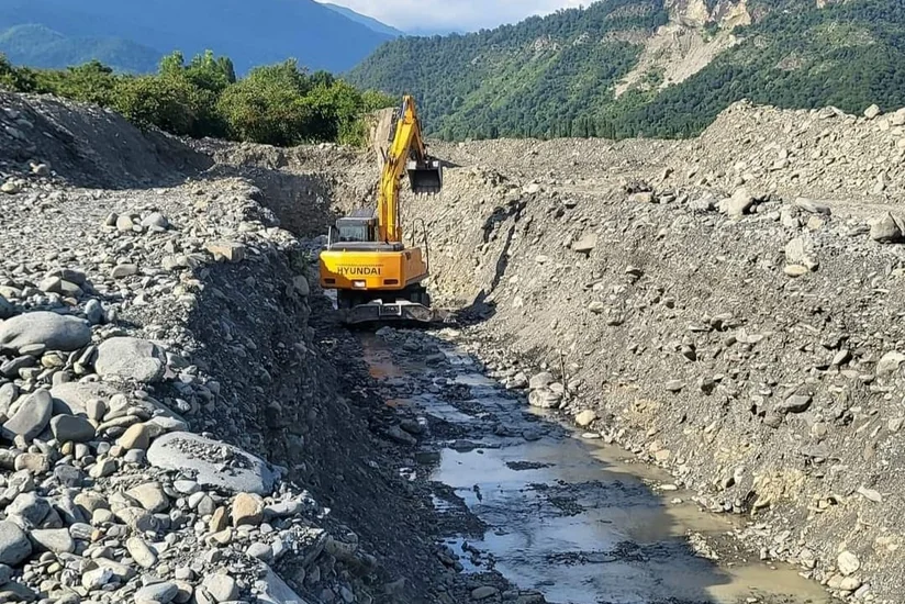 Balakəndə selə qarşı mübarizə tədbirləri həyata keçirilir