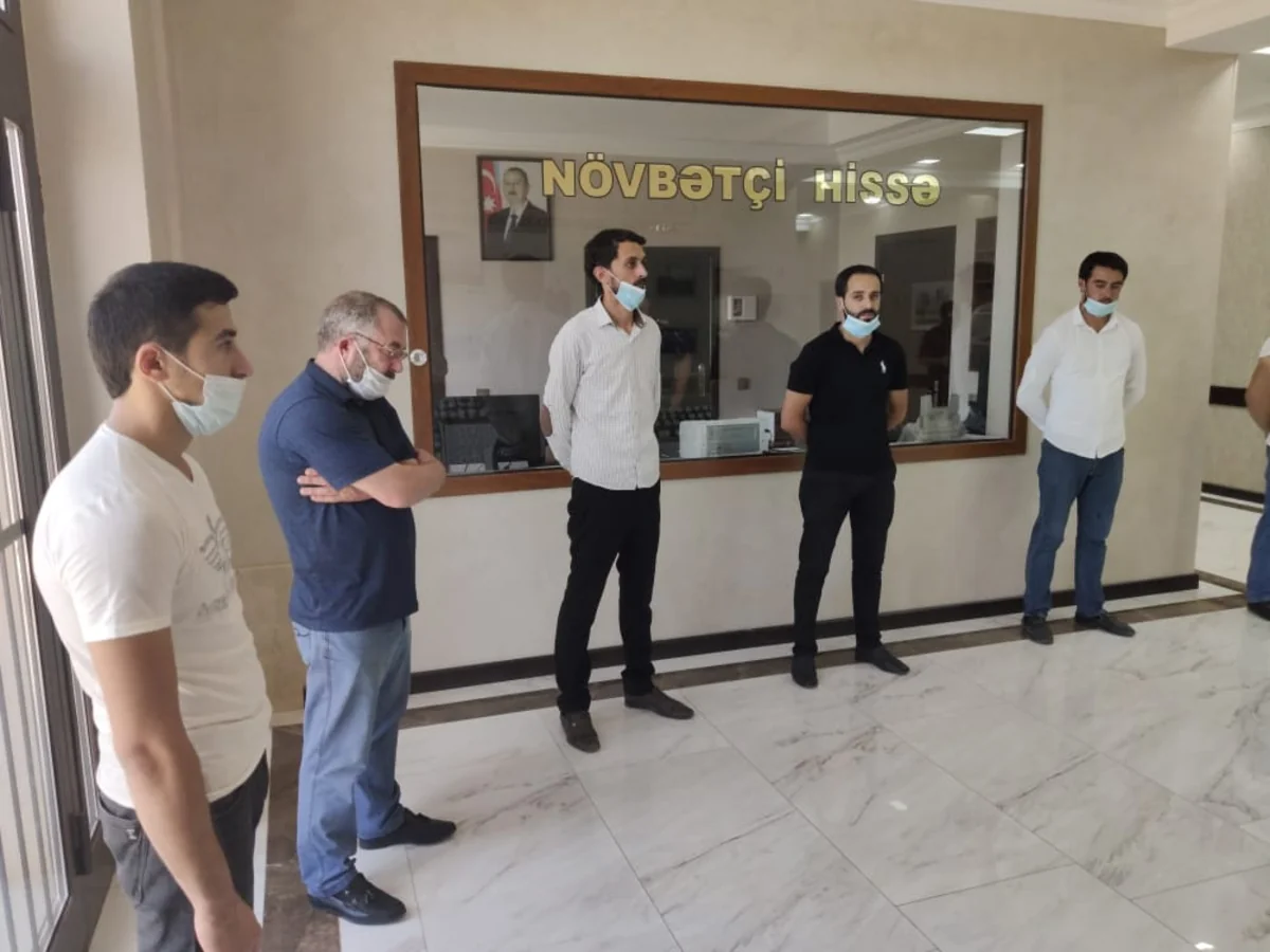 Abşeronda yas mərasimi keçirmək istəyən 8 nəfər saxlanıldı