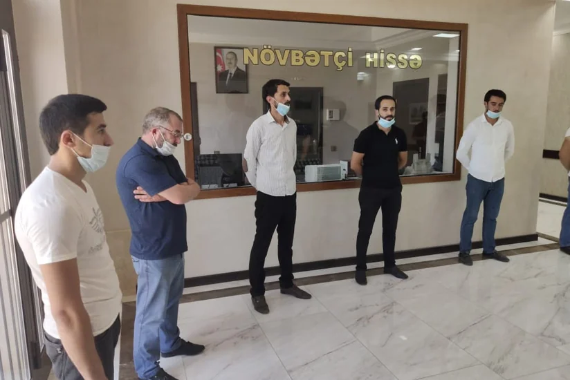 Abşeronda yas mərasimi keçirmək istəyən 8 nəfər saxlanıldı
