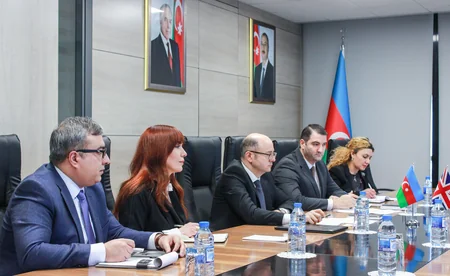 Energetika naziri Böyük Britaniya Baş nazirinin Azərbaycan üzrə ticarət elçisi ilə görüşüb
