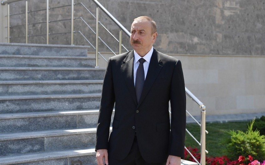 İlham Əliyev: “Mingəçevirdəki İES-in yenidənqurmadan sonra açılışını edəcəyik”