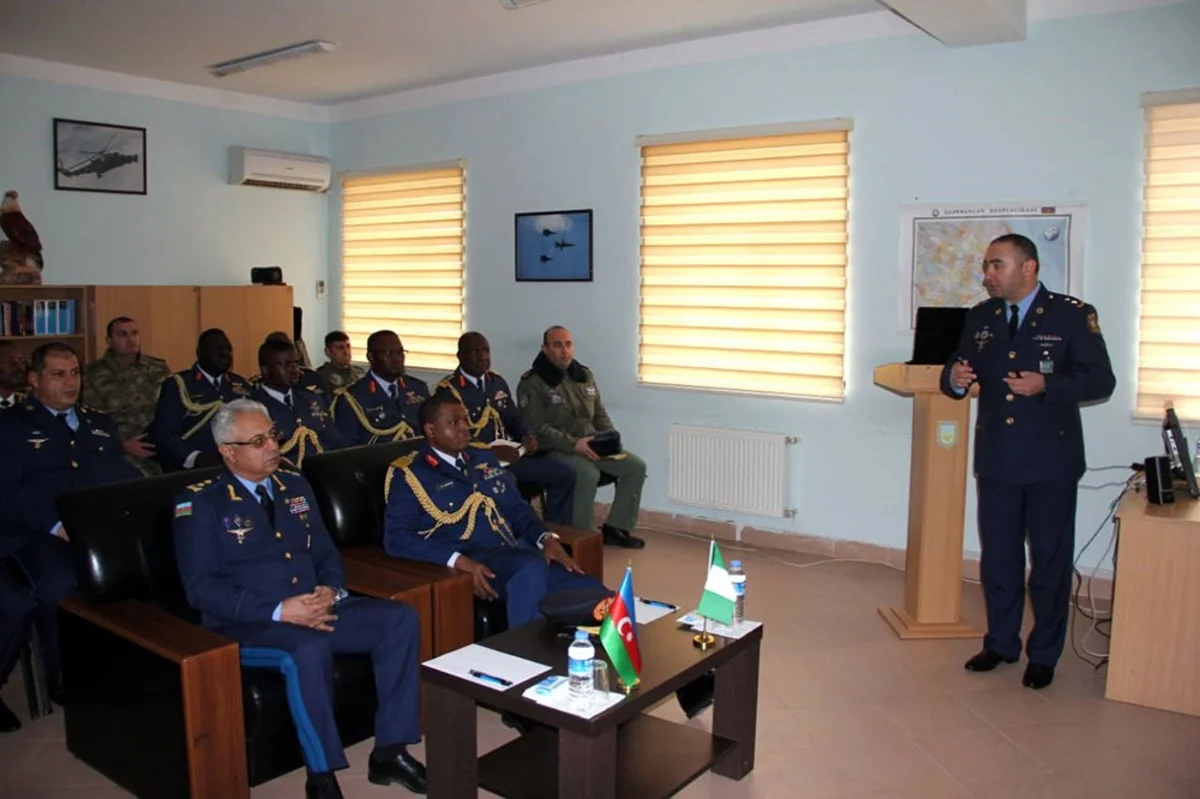 Nigeria air force commander arrives in Azerbaijan