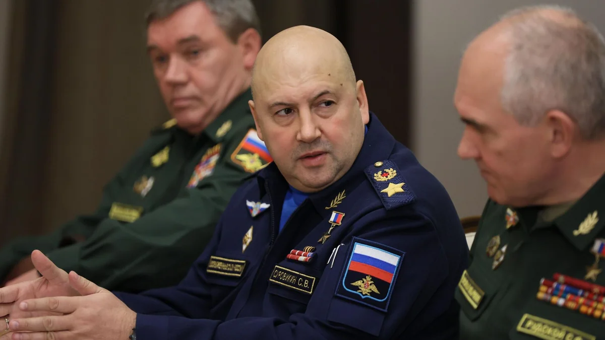 Russia's Surovikin dismissed as head of aerospace forces