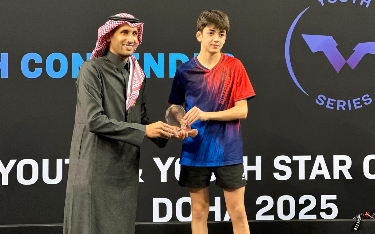 Azərbaycan stolüstü tennisçisi Qətərdə keçirilən beynəlxalq turnirdə gümüş medal qazanıb
