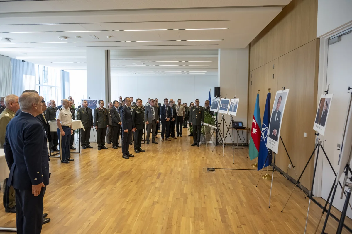 NATO-nun mənzil-qərargahında Azərbaycanın Silahlı Qüvvələr Günü qeyd edilib