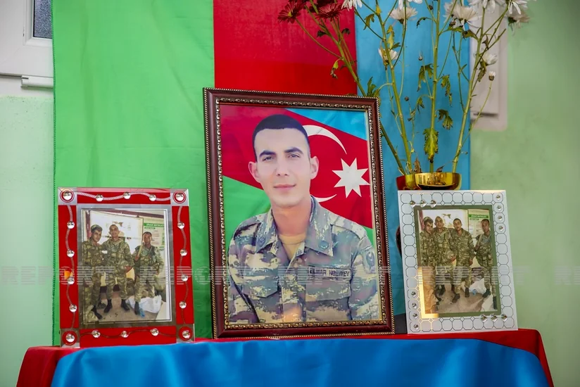 Daha bir şəhidin ailəsi sosial dəstəklə təmin olundu