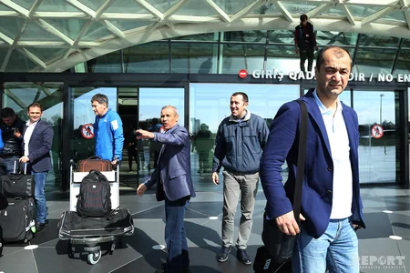 Futbol üzrə Azərbaycan milli komandası Qətərdən Bakıya qayıdıb